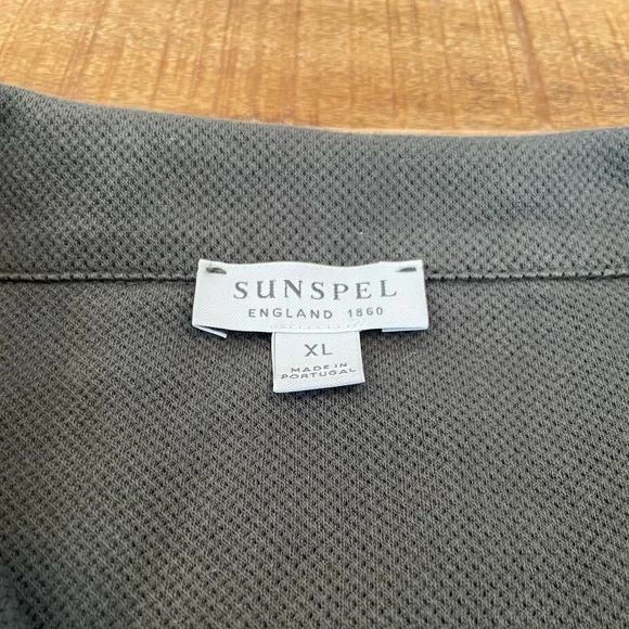 Sunspel Long Sleeve Riviera Polo Shirt - Picture 5 of 6
